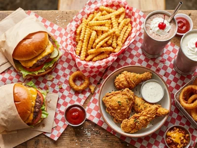 best fast foods on table